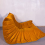 Togo Armchair Cord Gold Yellow 1