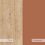 Glis lowboard wood veneer Sapphire cinnamon 5