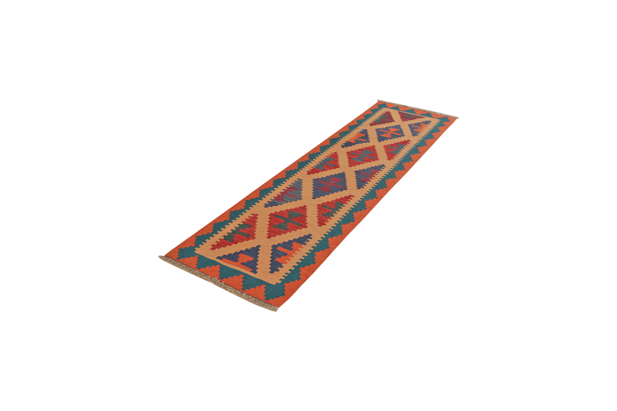 Kilim Gashgai Teppich Mehrfarbig 3