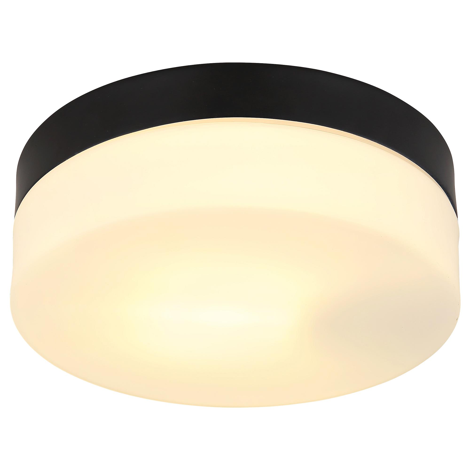 Ceiling Light Vranos 1-Light Aluminum Matte Black 18cm 3