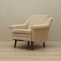 Vintage Sessel Textil Holz Beige 1970er Jahre 2