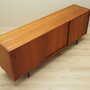 Vintage Sideboard Teak Wood Brown 1970s 7