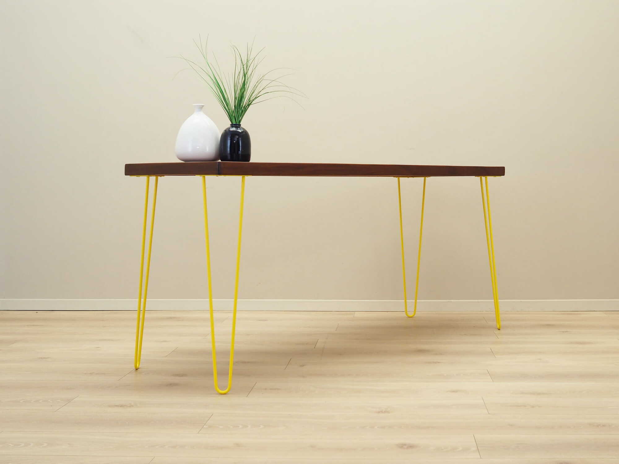 Scrivania in legno multicolore anni '70 3
