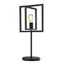 Plaza Table Lamp Steel Black 1-bulb 0