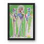 Graces Art Print Multicolor 3