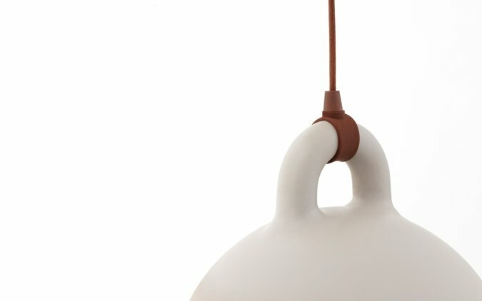 Bell Pendelleuchte L Beige 1