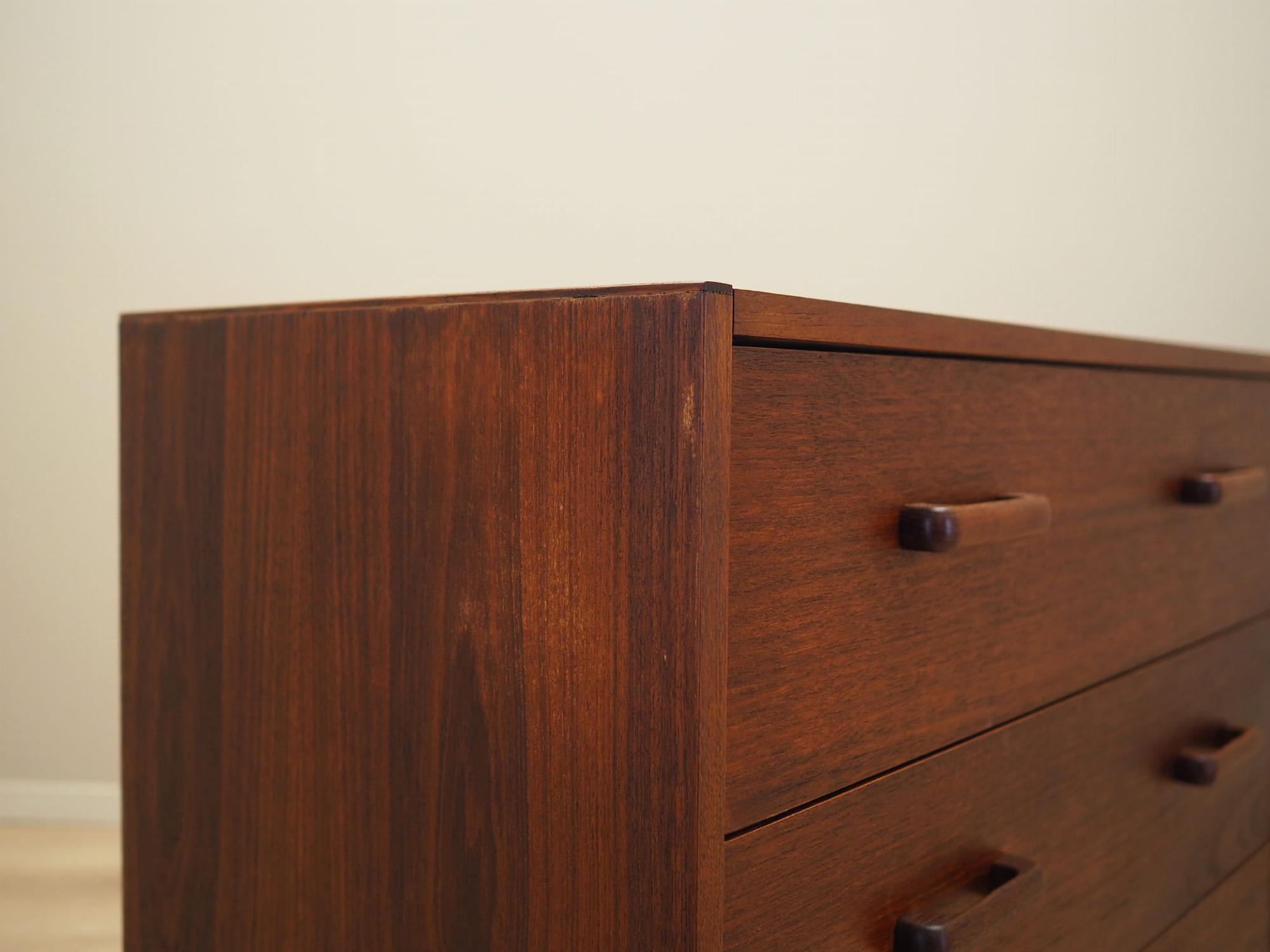 Chest of drawers Teak 1970s 6