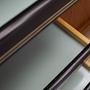 Teak sideboard brown 1970s 10