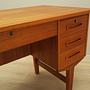 Schreibtisch Teakholz 1960er Jahre 11