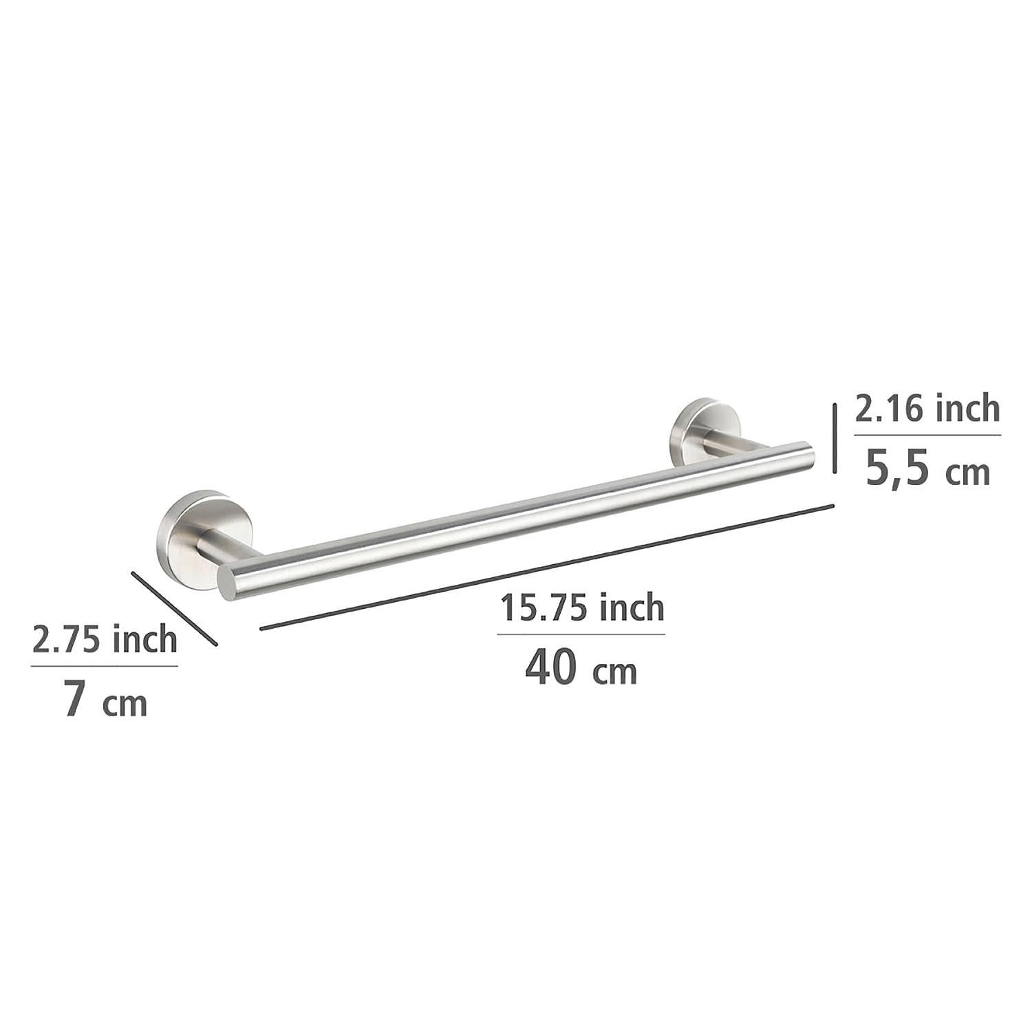 Badetuchstange Bosio Edelstahl Matt 4