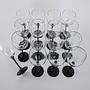 Wine glasses 16x Black 5