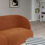 Design-Award-Winning Paula Sofa 3-Sitzer Moss Rust 5