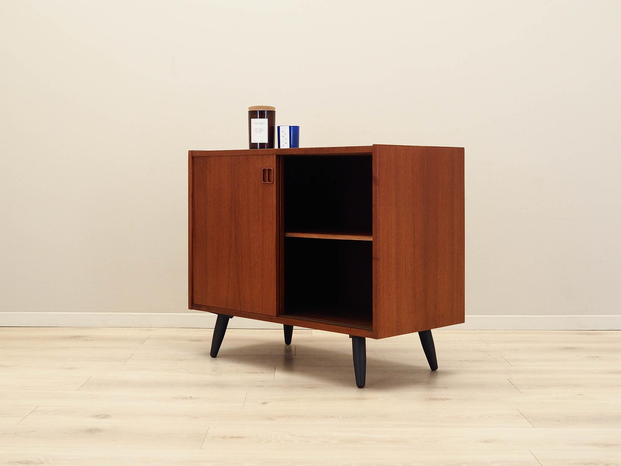 Teak Wood Cabinet 1970s 4