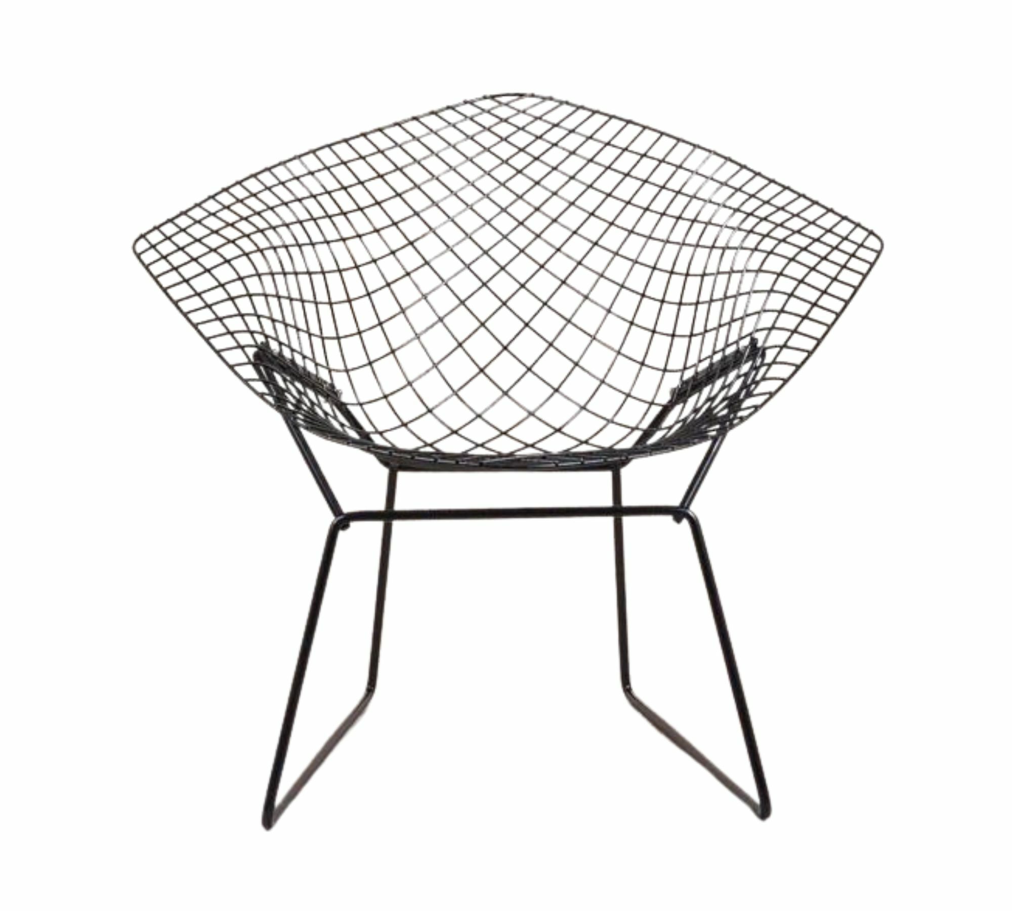 Bertoia Diamond Chair Schwarz  0