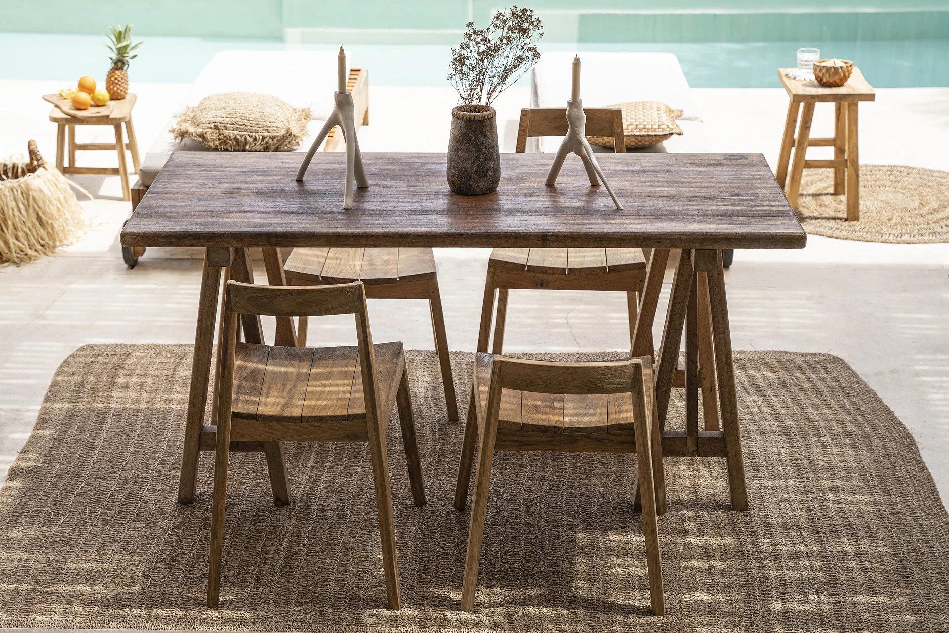 Triple Twig Candle Holder White 4