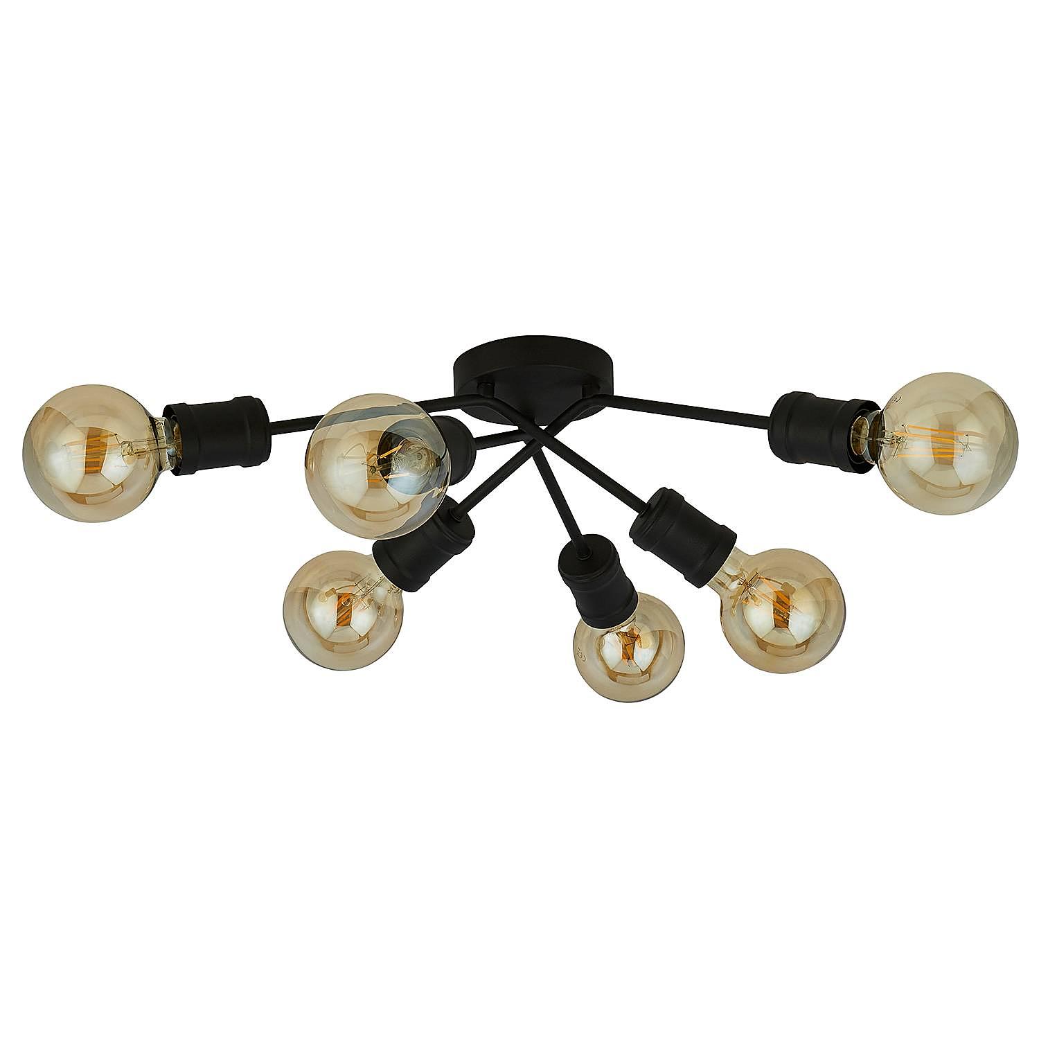 Deckenleuchte Dance Stahl Schwarz 1