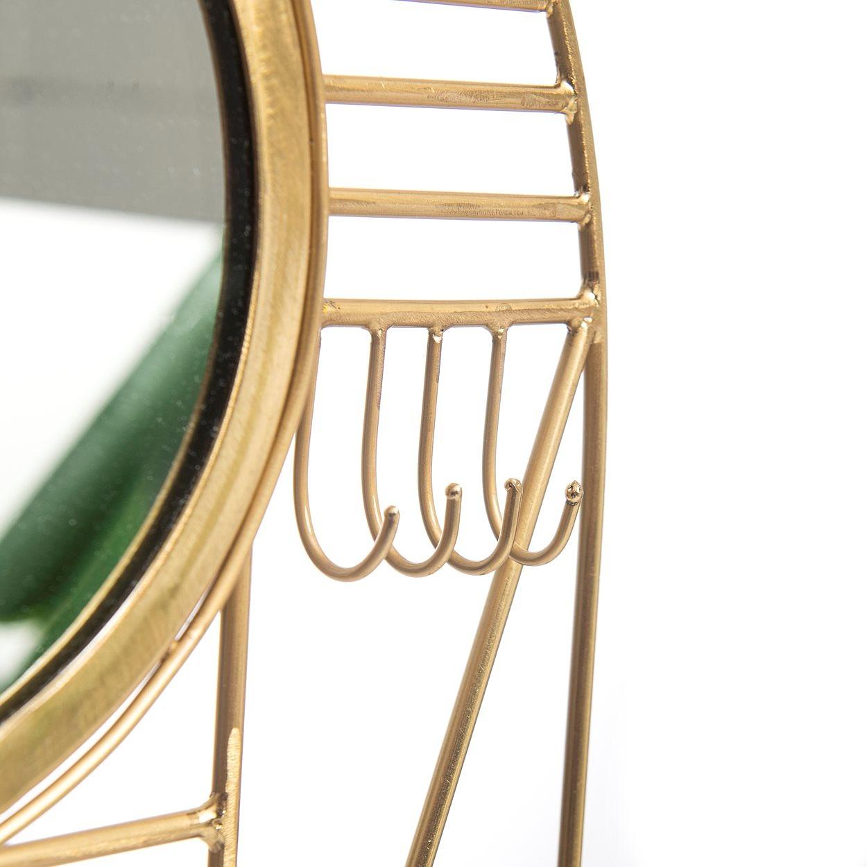 Do I Look Pretty Wall hanging with mirror brass 3