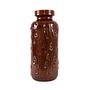 Ceramic Vase Brown 1960s 0