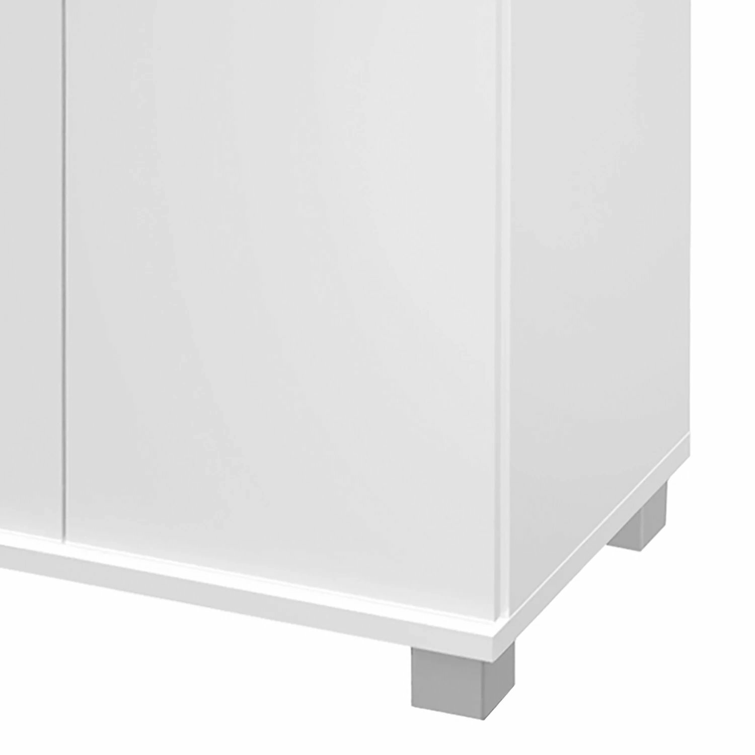 Waschbeckenunterschrank Holz Weiß 2