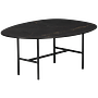 Vajen Couchtisch Marmoroptik Schwarz 0
