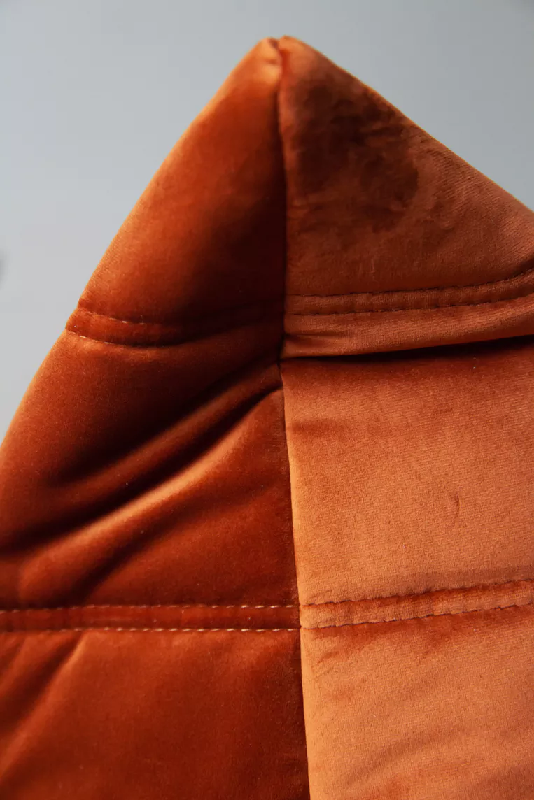 Togo Sofa 2-seater velvet amber-orange 7