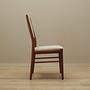 Set of six Mahogany chairs 1970s 14