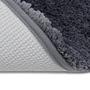 Badteppich Deluxe Typ B Polyester 50 x 45 cm Anthrazit 3
