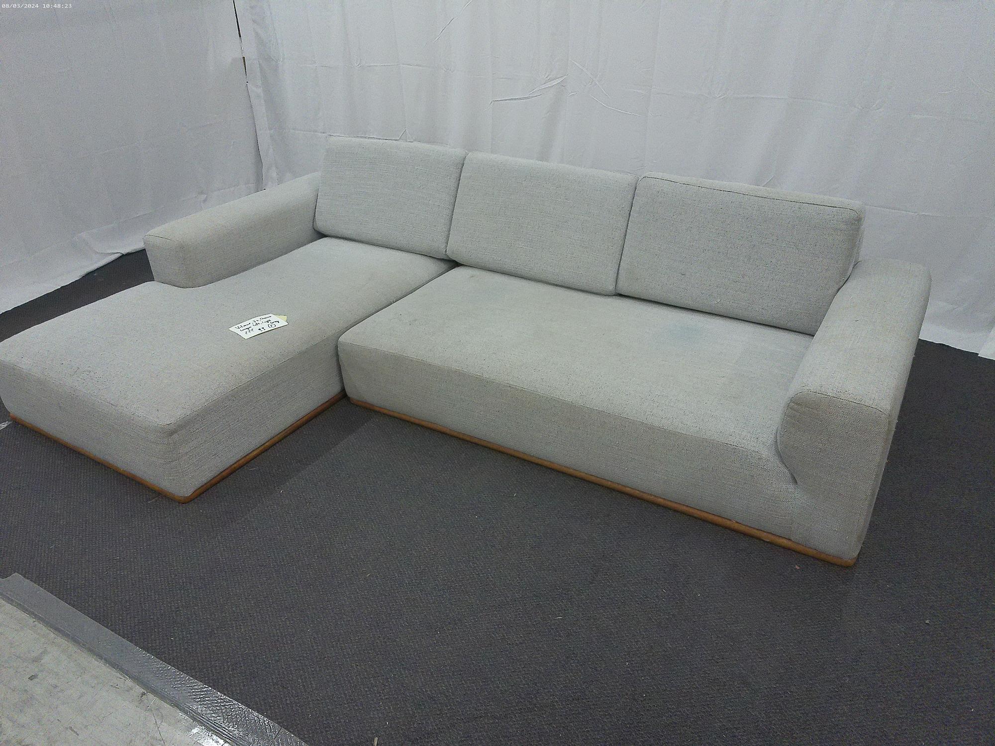 Vilmar Sofa 3-Sitzer Récamiere Links Talent Cool Grey 1