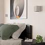 Valmontone LED-Wandleuchte Aluminium Weiß 2-flammig 3