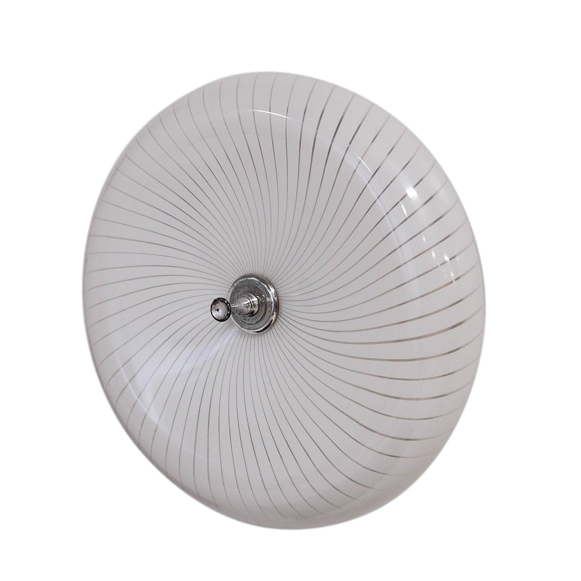 Wandlampe Transparent 1970er Jahre 0