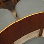 6x Dining chair teak 1970s 4