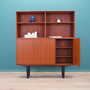 Vintage bookshelf Teak brown 1960s 3