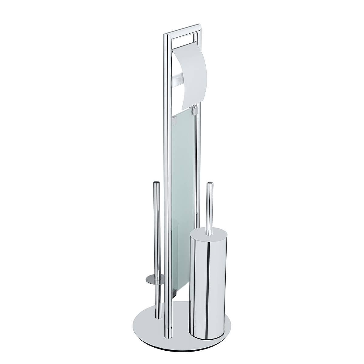 WC-Garnitur Sulmona Edelstahl Silber 3