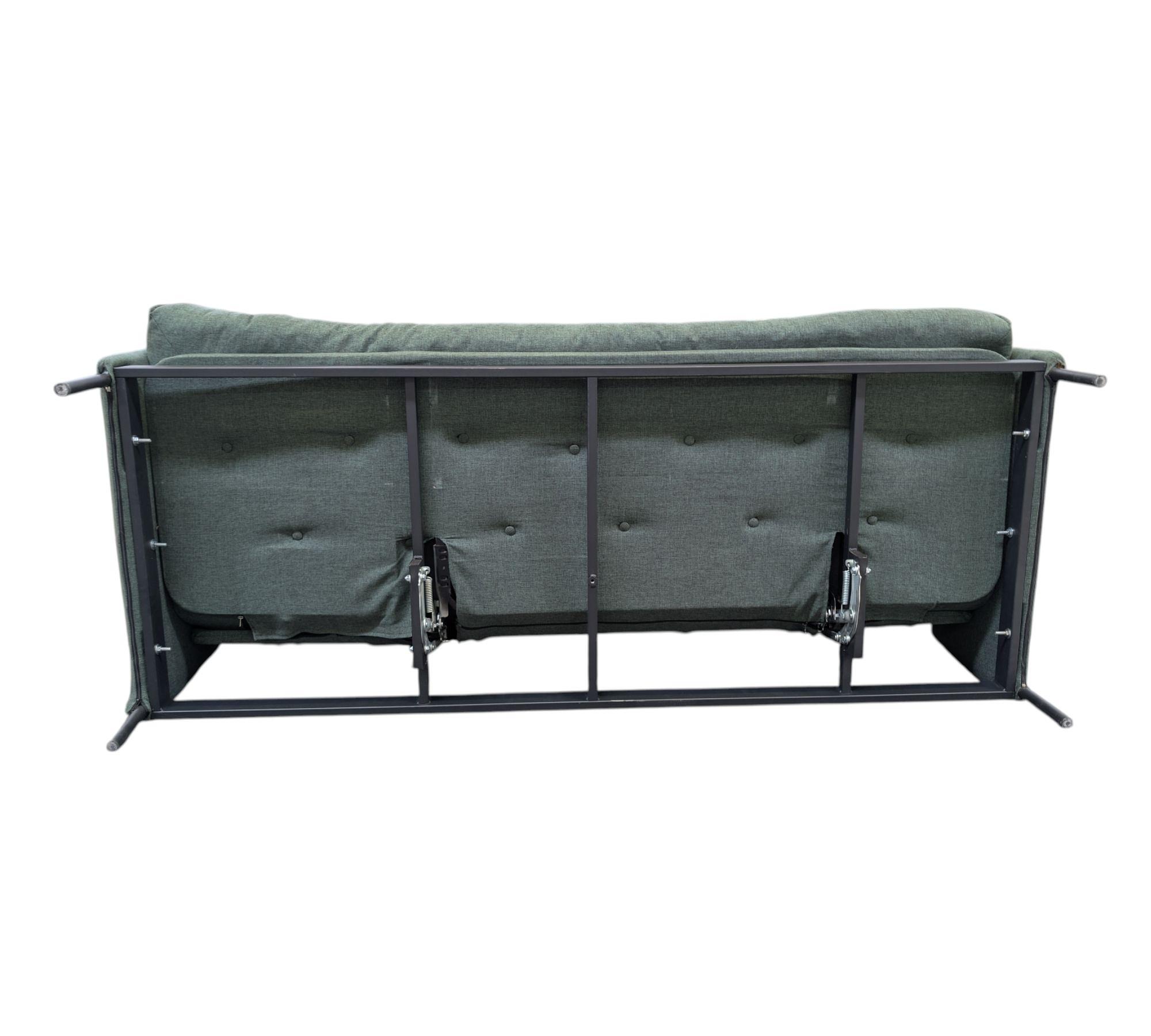 Renge Sleeper Sofa 3-Seater Green 8