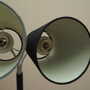 Floor lamp Metal Textile Multicolor 1970s 9