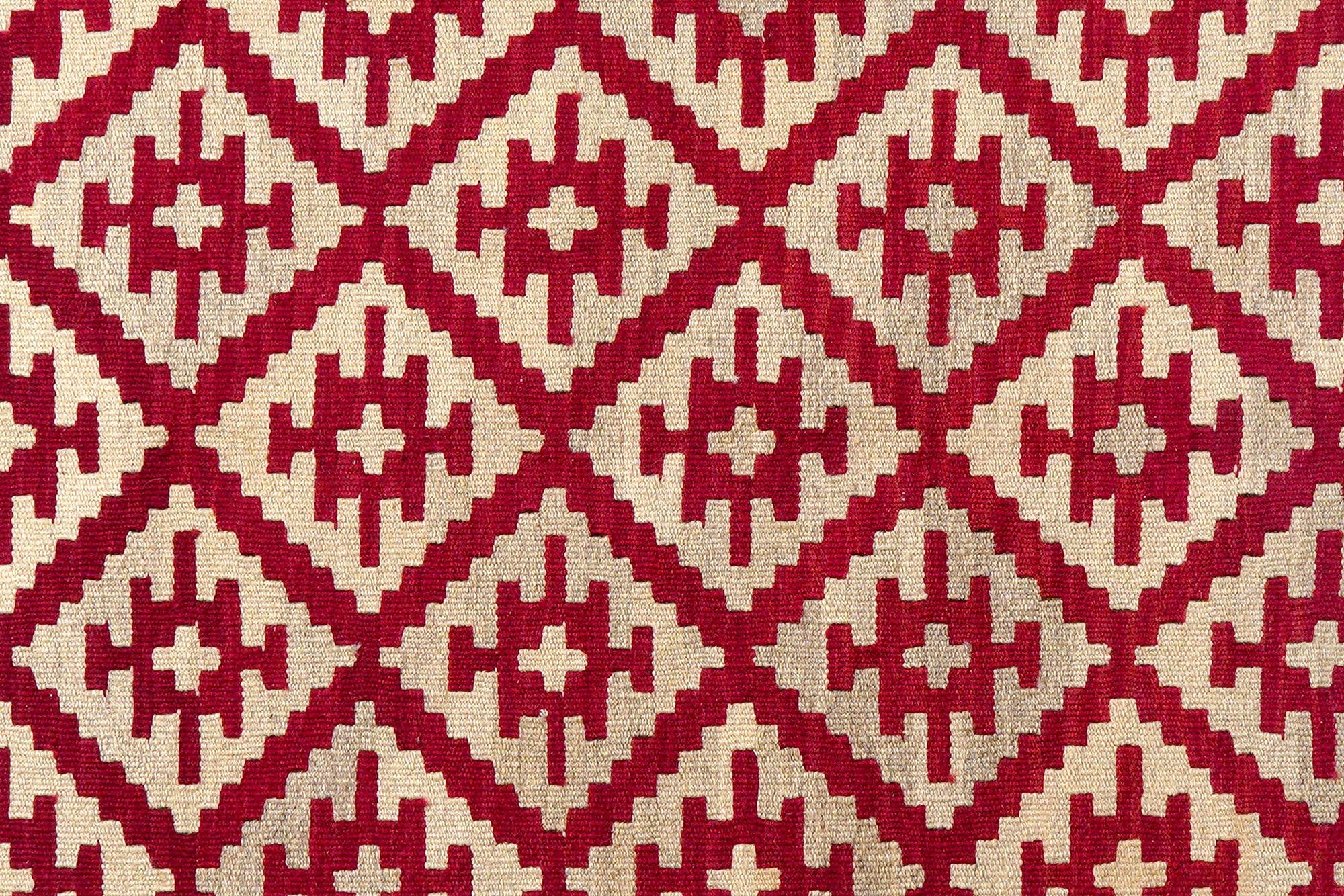 Kilim Gashgai Teppich Rot 3