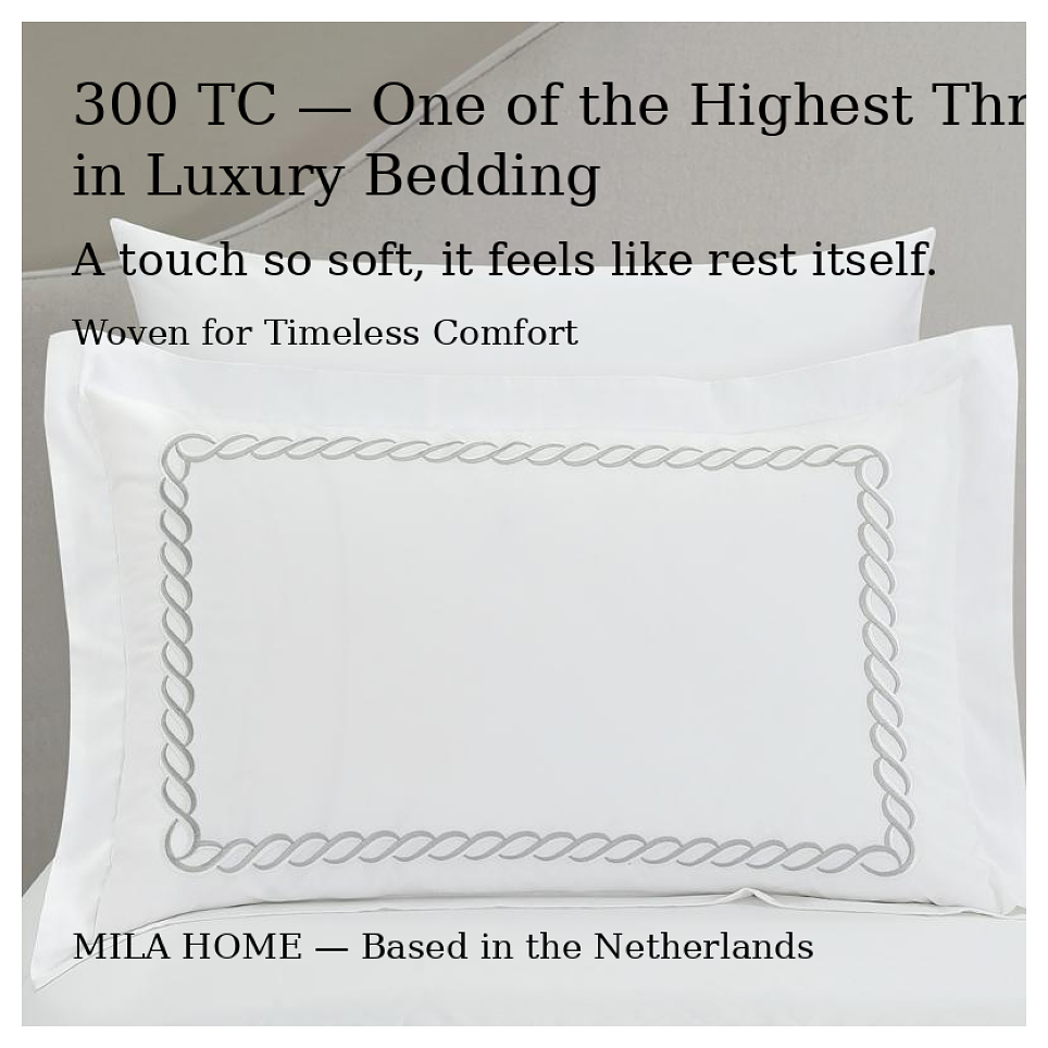 Bedding set rope embroidery Cotton White 220x240cm 5