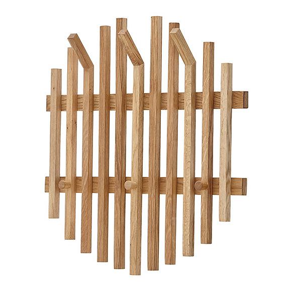 Garderobenpaneel Woods Cross Typ D Eiche Massiv 0