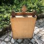 Medizinschrank Antik Holz 4