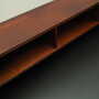 Schreibtisch Holz Braun 1970er Jahre 8