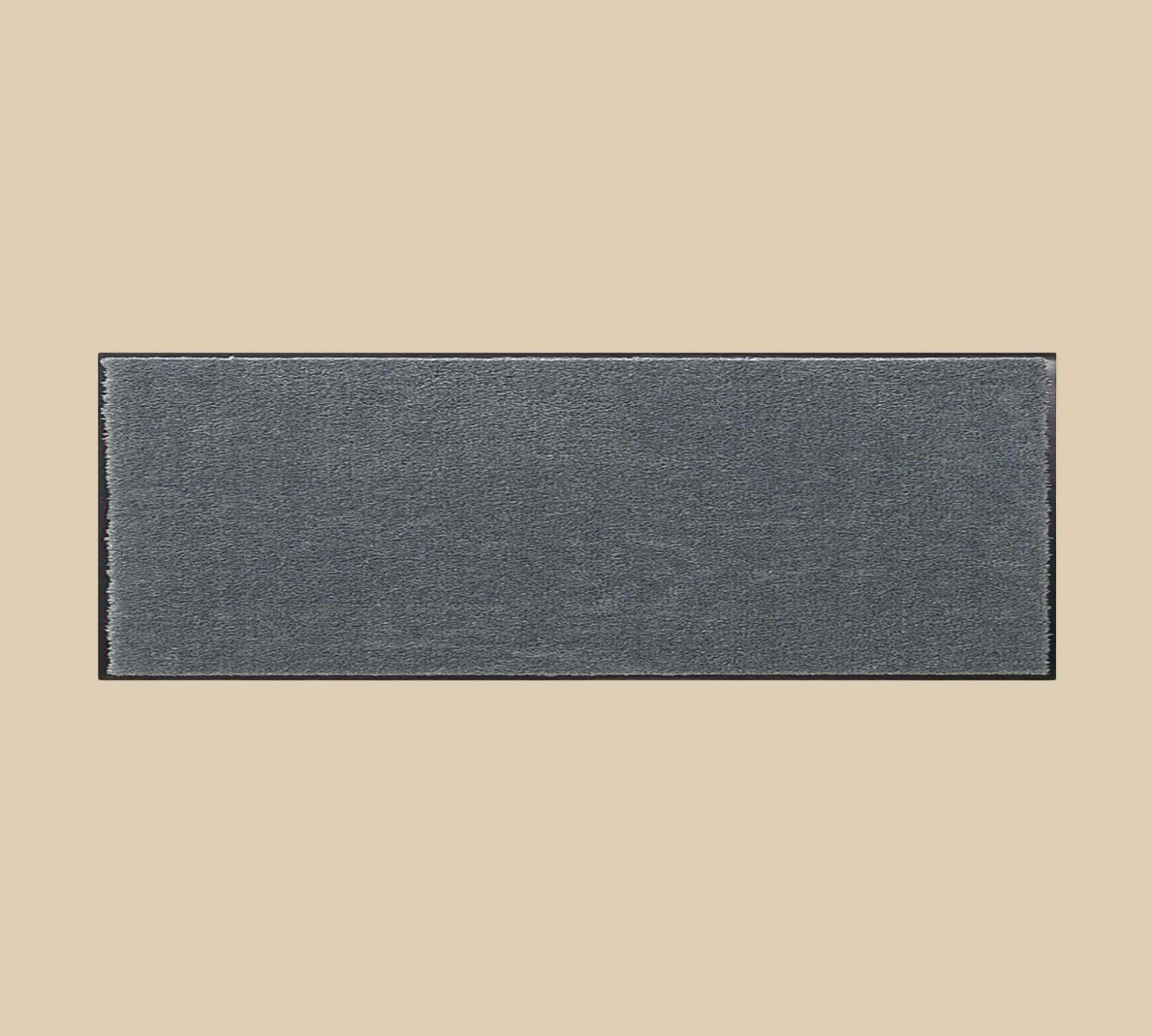 Türvorleger Mischgewebe Grau 90 x 200 0