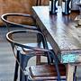 Tisch mit Klappbeinen Holz 3