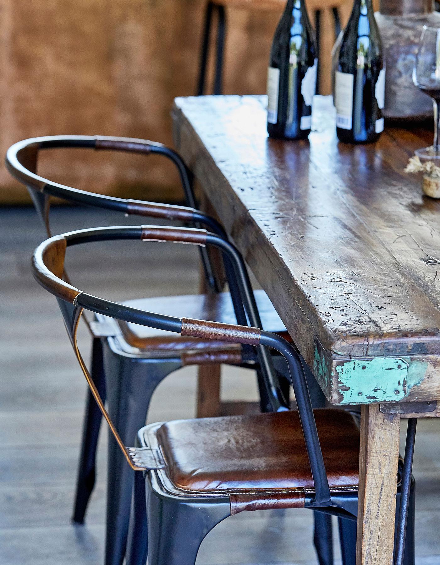 Tisch mit Klappbeinen Holz 3