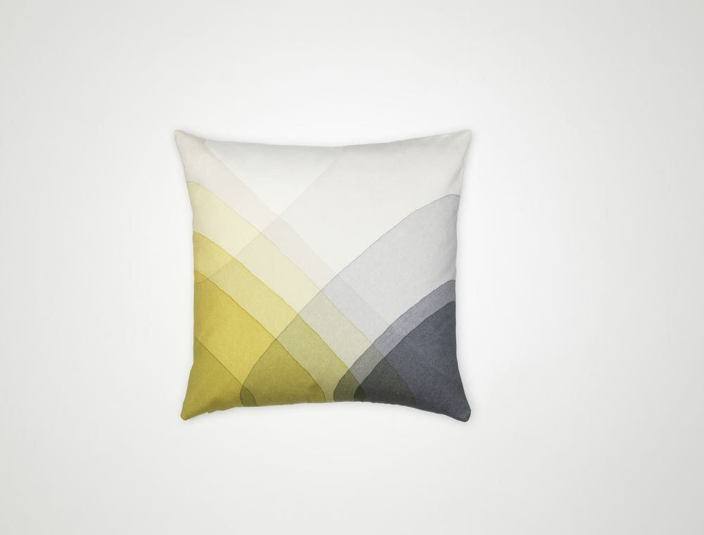 Herringbone Kissen Gelb 0