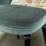 6x Saarinen Conference chairs Velvet Wood Grey 8