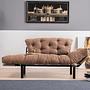 Nitta Sofa Bed 2-Seater Light Brown 4