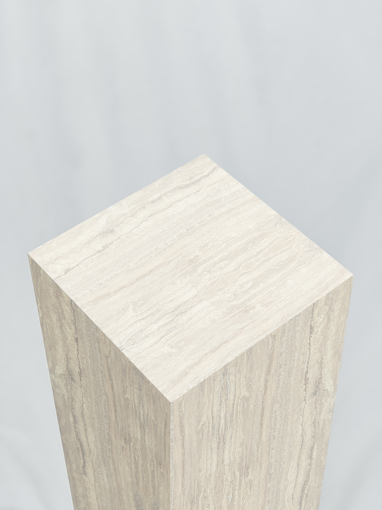 Sockel Travertine-Marmor Weiß 5
