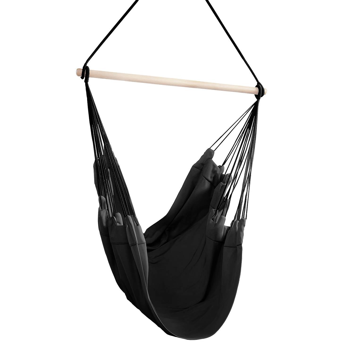 Hanging Chair Malero Cotton Black 4