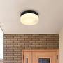 Ceiling Light Vranos 1-Light Aluminum Matte Black 18cm 2