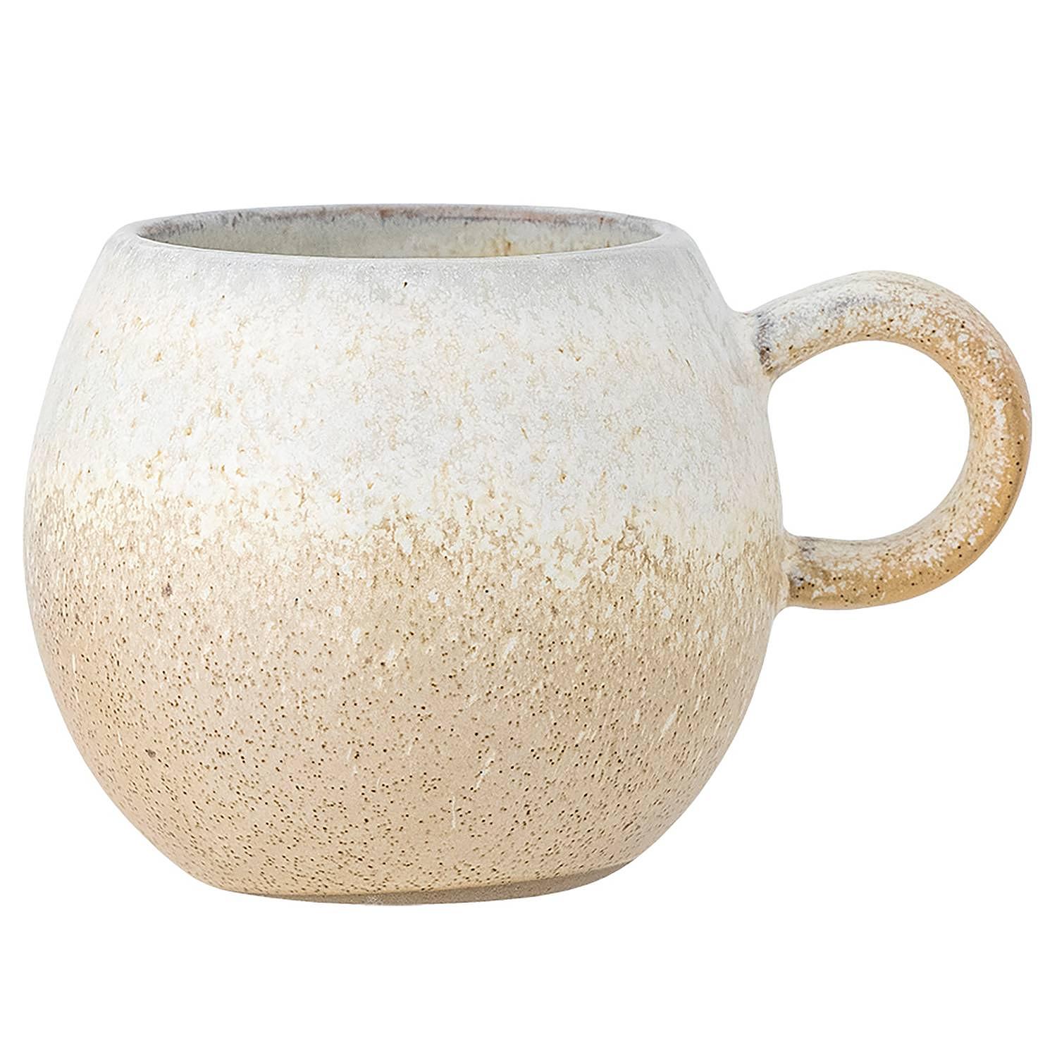 4x Cup Paula Stoneware Grey 3